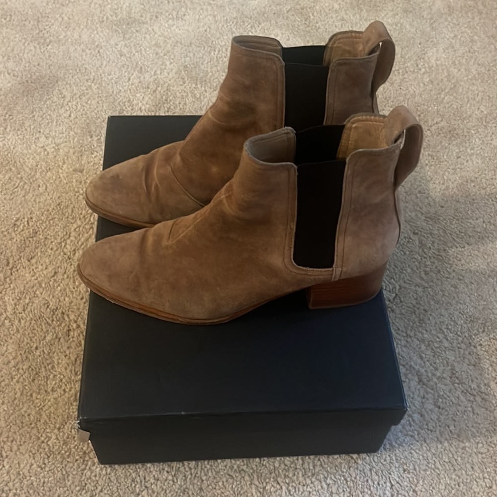 Rag And Bone Walker Boot In Camel Suede - image 4